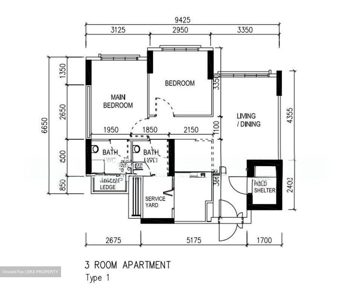 Blk 813A Khatib Court (Yishun), HDB 3 Rooms #613608141